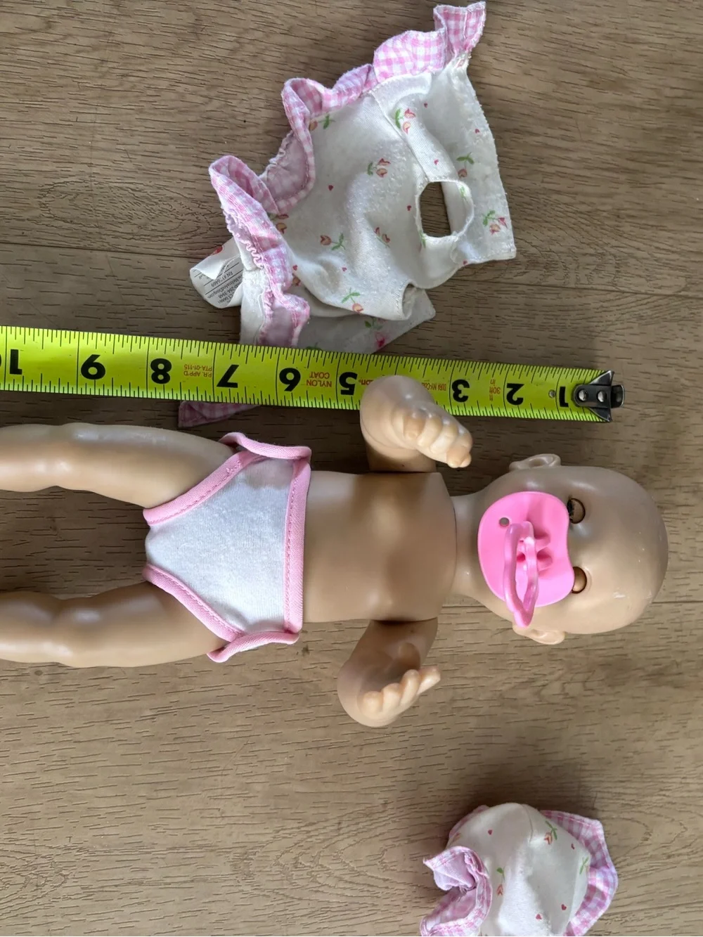 Melissa & doug 12” baby doll toy with clothes